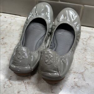 Tory Burch Stylish Gray Women's Ballet Flats